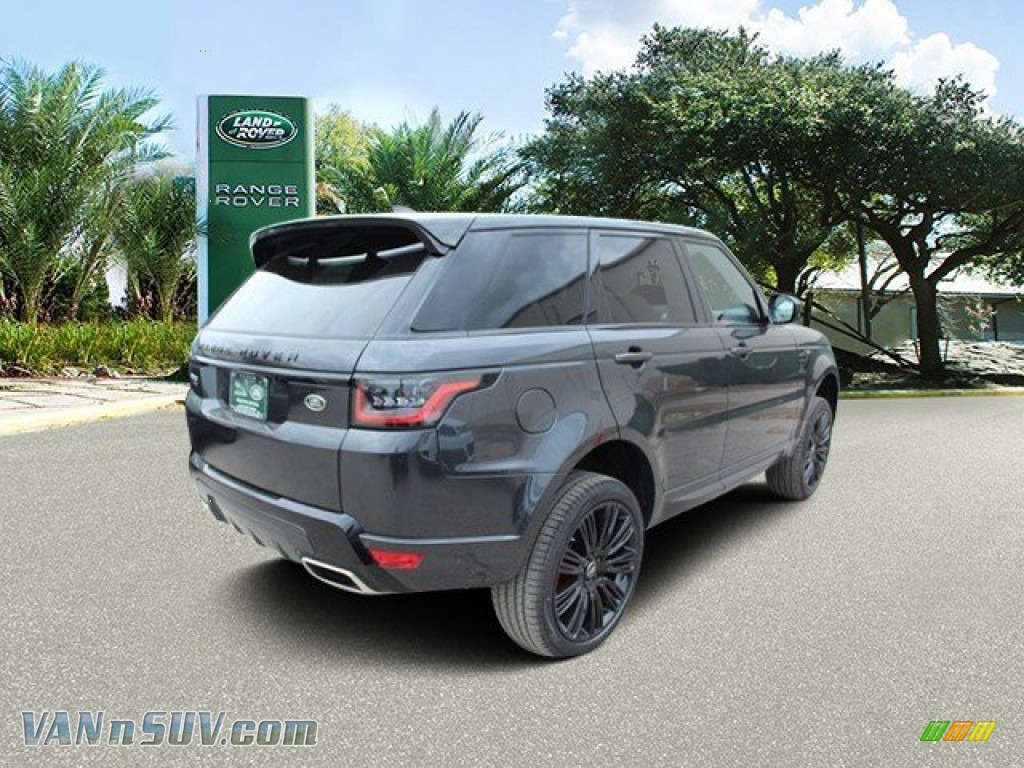 2020 Range Rover Sport HSE Dynamic - Carpathian Gray Premium Metallic / Ebony/Pimento photo #2