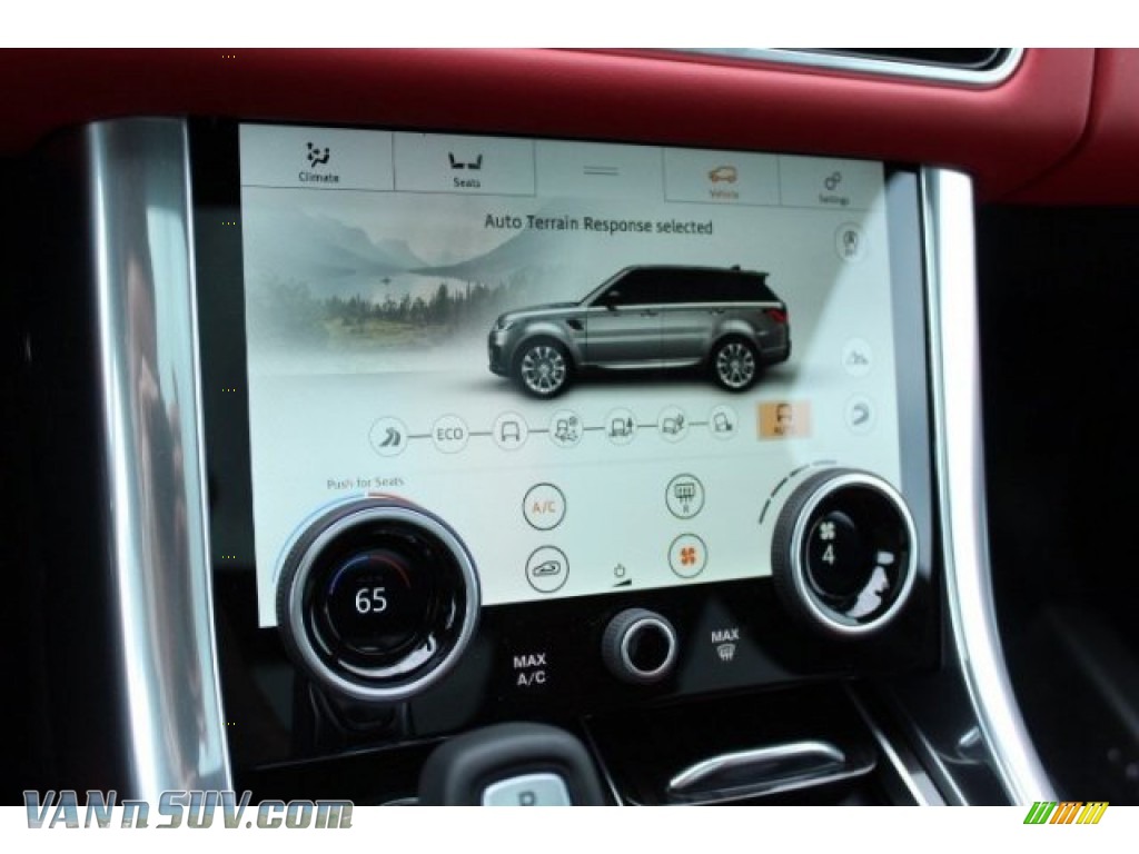 2020 Range Rover Sport HSE Dynamic - Carpathian Gray Premium Metallic / Ebony/Pimento photo #13