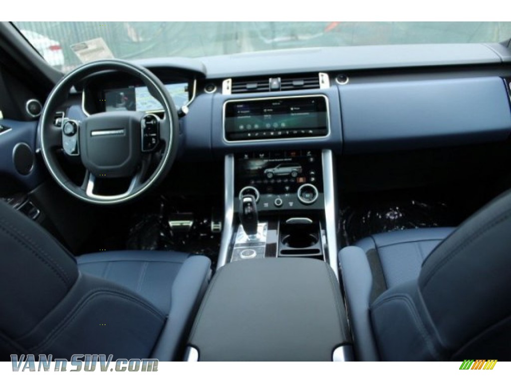 2020 Range Rover Sport HSE Dynamic - Portofino Blue Metallic / Ebony/Ebony photo #4