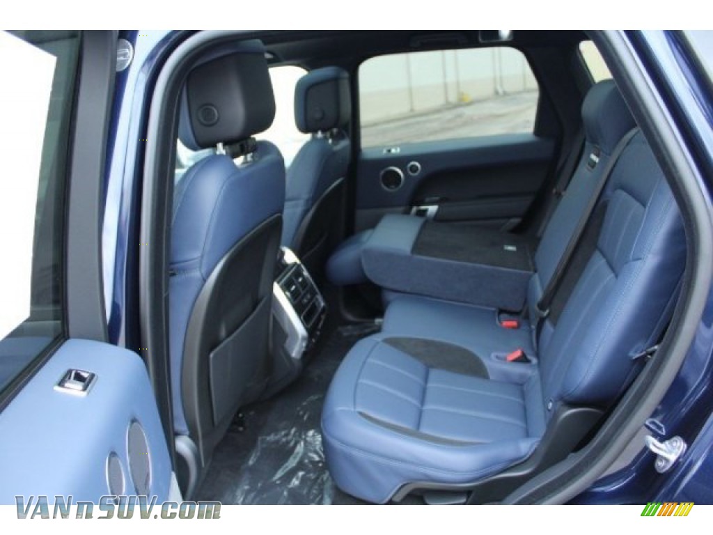 2020 Range Rover Sport HSE Dynamic - Portofino Blue Metallic / Ebony/Ebony photo #5
