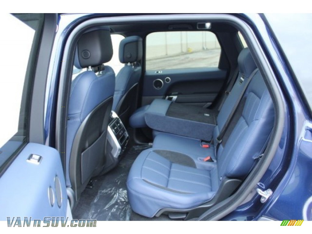 2020 Range Rover Sport HSE Dynamic - Portofino Blue Metallic / Ebony/Ebony photo #21