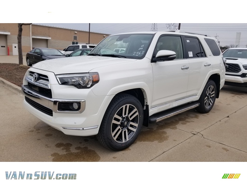 2020 Toyota 4Runner Limited 4x4 in Blizzard White Pearl 789826