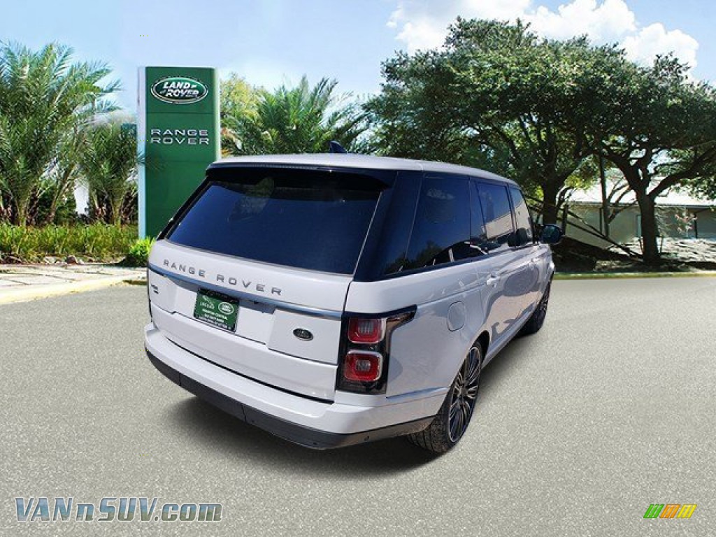 2020 Range Rover Supercharged LWB - Yulong White / Ebony photo #2