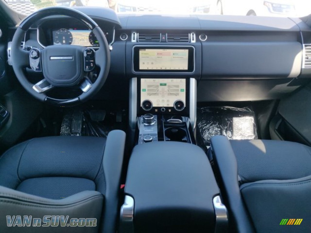 2020 Range Rover HSE - Santorini Black Metallic / Ebony photo #4