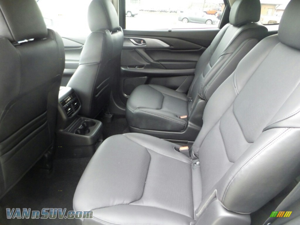 2020 CX-9 Touring AWD - Deep Crystal Blue Mica / Black photo #7