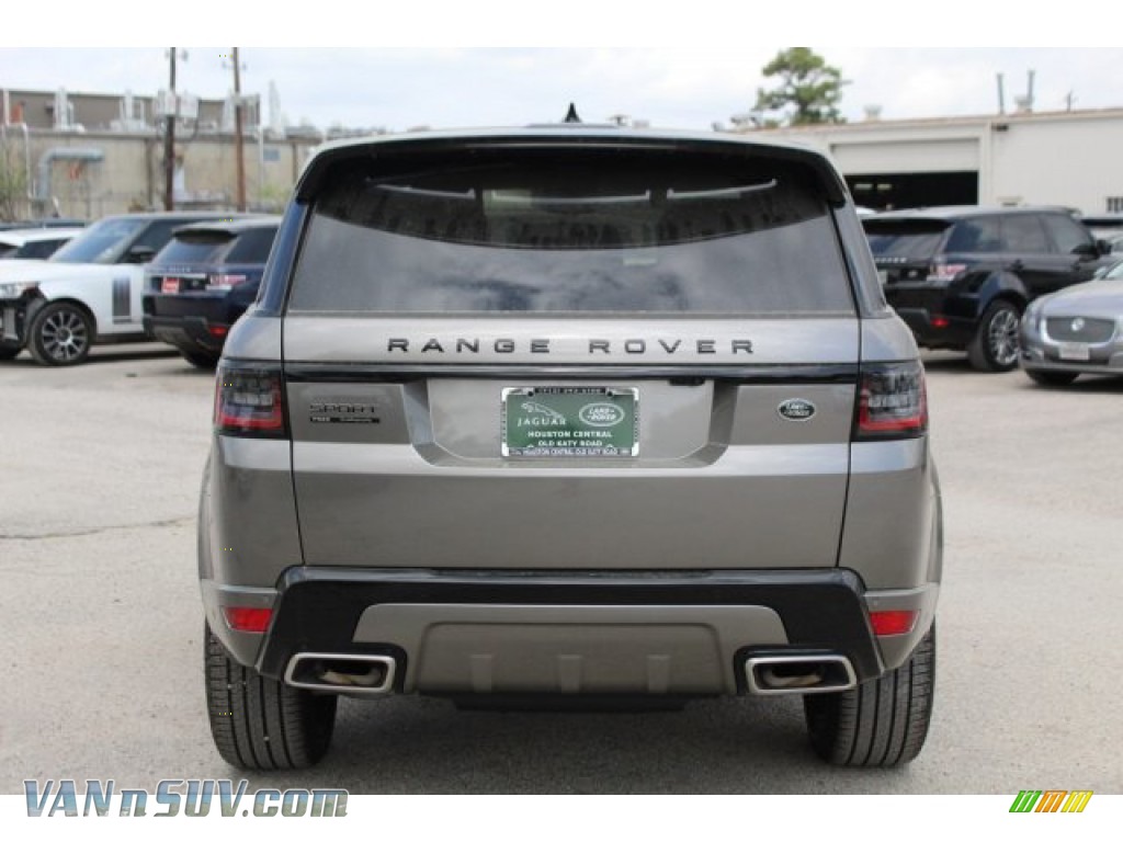 2020 Range Rover Sport Autobiography - Silicon Silver Metallic / Ebony/Pimento photo #7