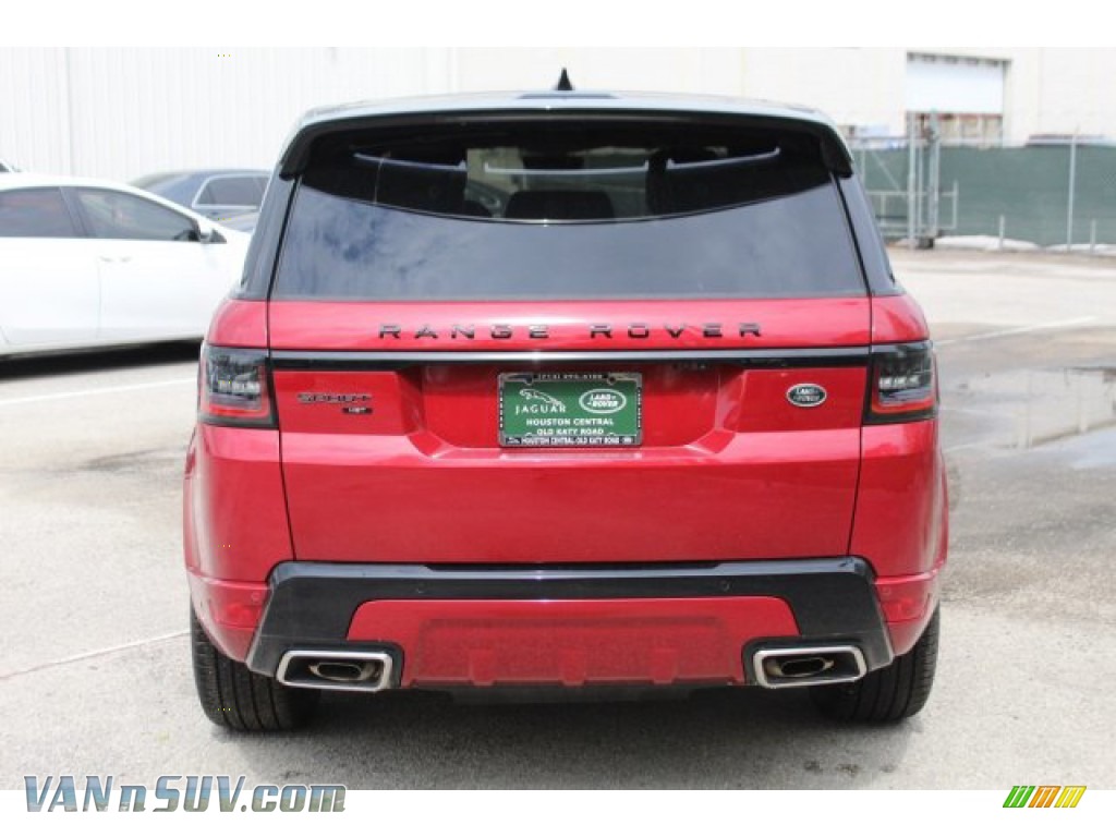 2020 Range Rover Sport HST - Firenze Red Metallic / Ebony/Ebony photo #7