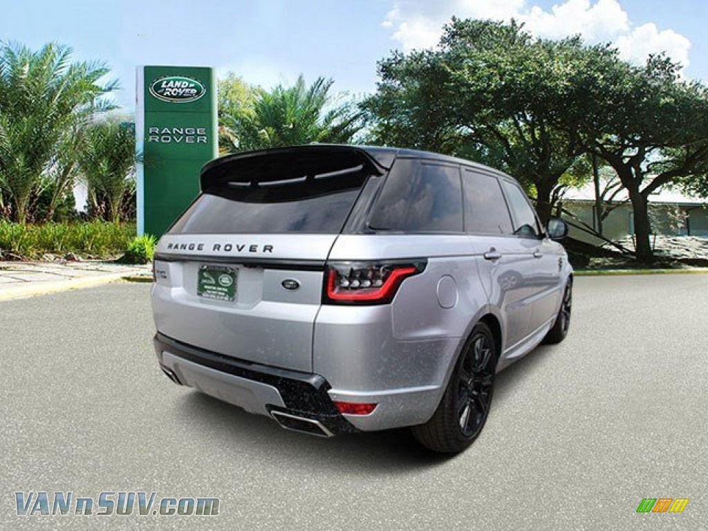 2020 Range Rover Sport HST - Indus Silver Metallic / Ebony/Ebony photo #2