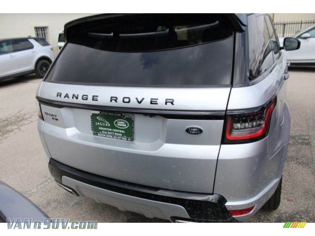 2020 Range Rover Sport HST - Indus Silver Metallic / Ebony/Ebony photo #6