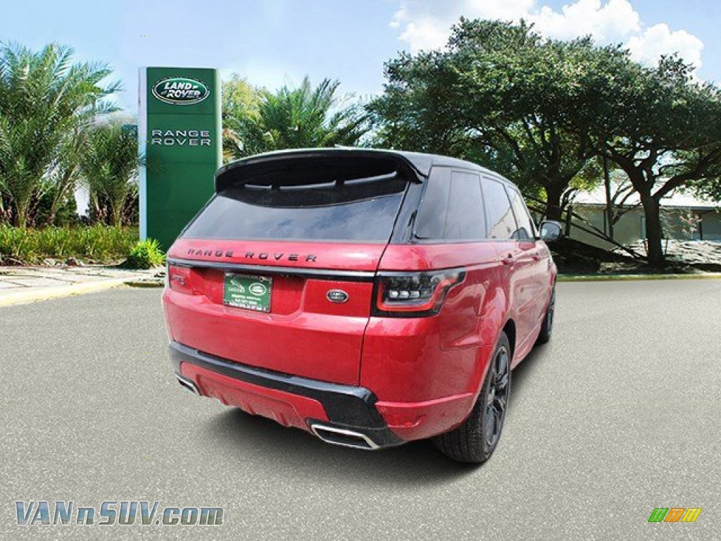 2020 Range Rover Sport HST - Firenze Red Metallic / Ebony/Ebony photo #2