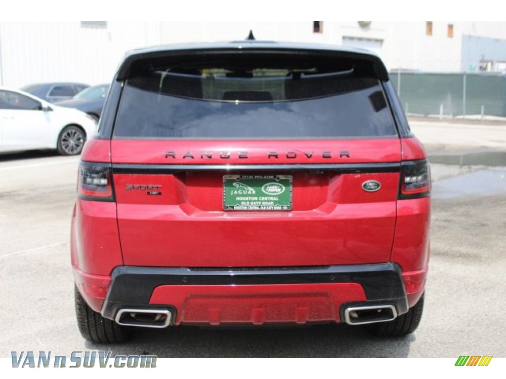 2020 Range Rover Sport HST - Firenze Red Metallic / Ebony/Ebony photo #7