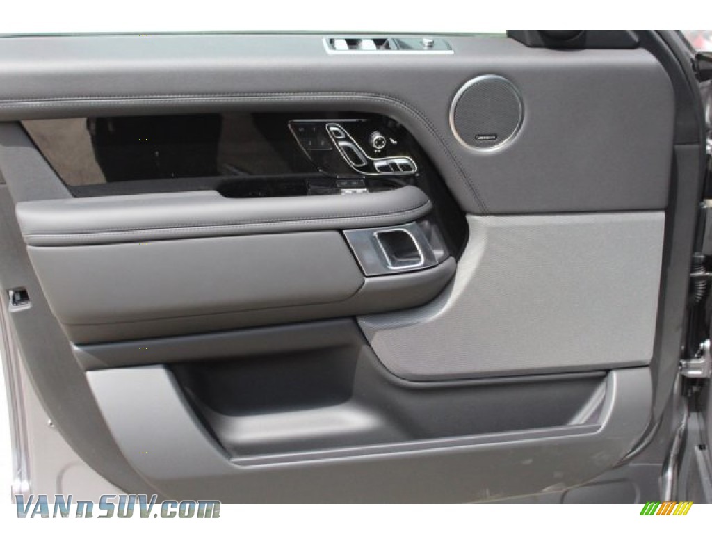 2020 Range Rover Supercharged LWB - Eiger Gray Metallic / Ebony photo #10