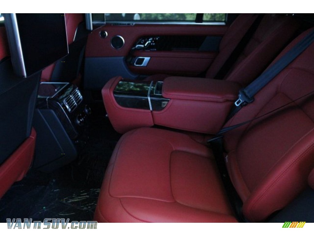 2020 Range Rover Autobiography - Santorini Black Metallic / Ebony/Pimento photo #5