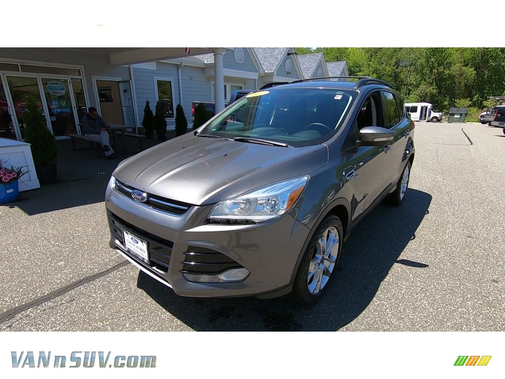 2013 Escape SEL 1.6L EcoBoost 4WD - Sterling Gray Metallic / Charcoal Black photo #3