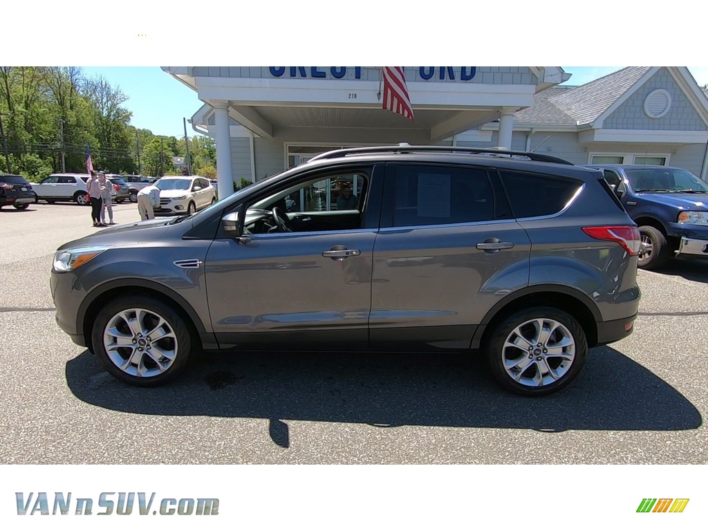 2013 Escape SEL 1.6L EcoBoost 4WD - Sterling Gray Metallic / Charcoal Black photo #4