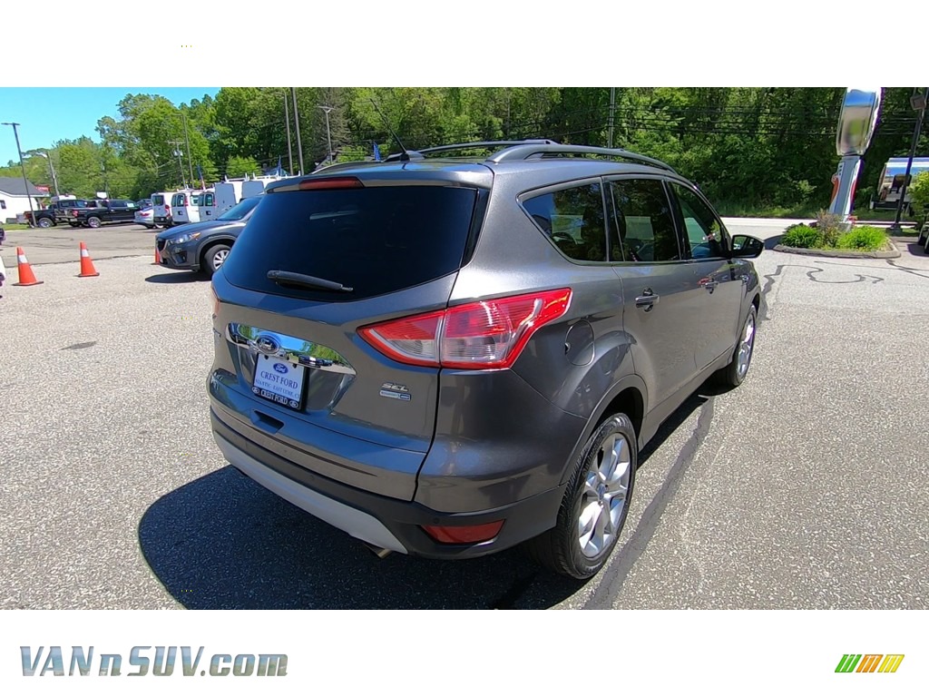 2013 Escape SEL 1.6L EcoBoost 4WD - Sterling Gray Metallic / Charcoal Black photo #7