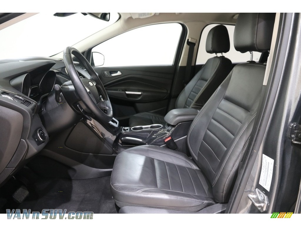 2014 Escape Titanium 2.0L EcoBoost 4WD - Sterling Gray / Charcoal Black photo #6