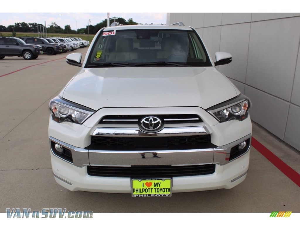 2020 Toyota 4runner Limited In Blizzard White Pearl Photo 3 225031