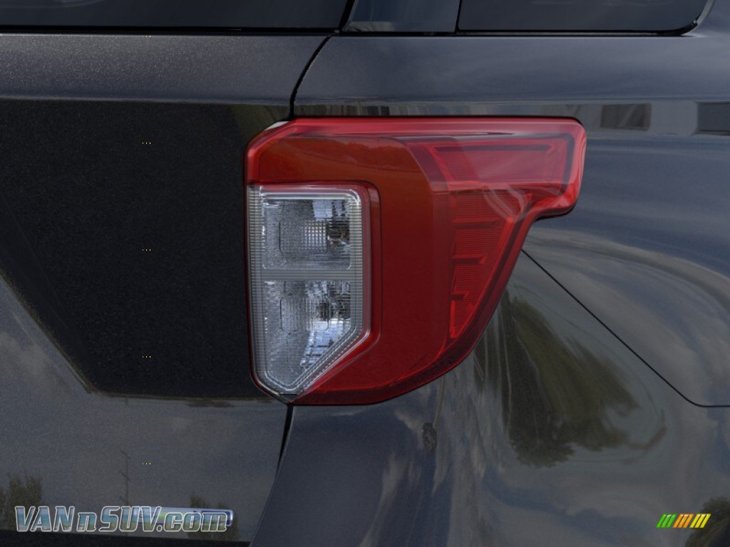 2020 Explorer Platinum 4WD - Agate Black Metallic / Ebony photo #21