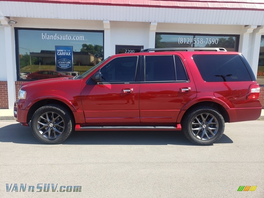 Ruby Red / Dune Ford Expedition Limited 4x4