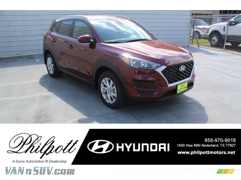 Gemstone Red / Black Hyundai Tucson Value
