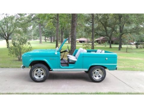 Caribbean Turquoise 1966 Ford Bronco Roadster