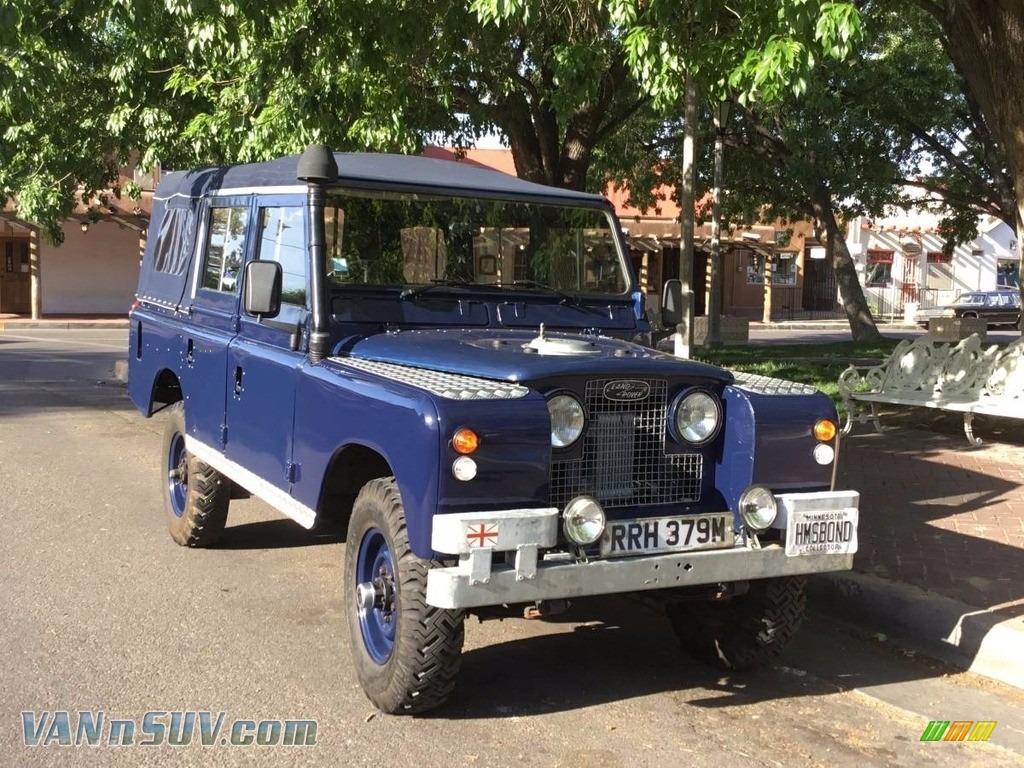 Navy Blue / Blue Land Rover Series III 4 Door Hardtop