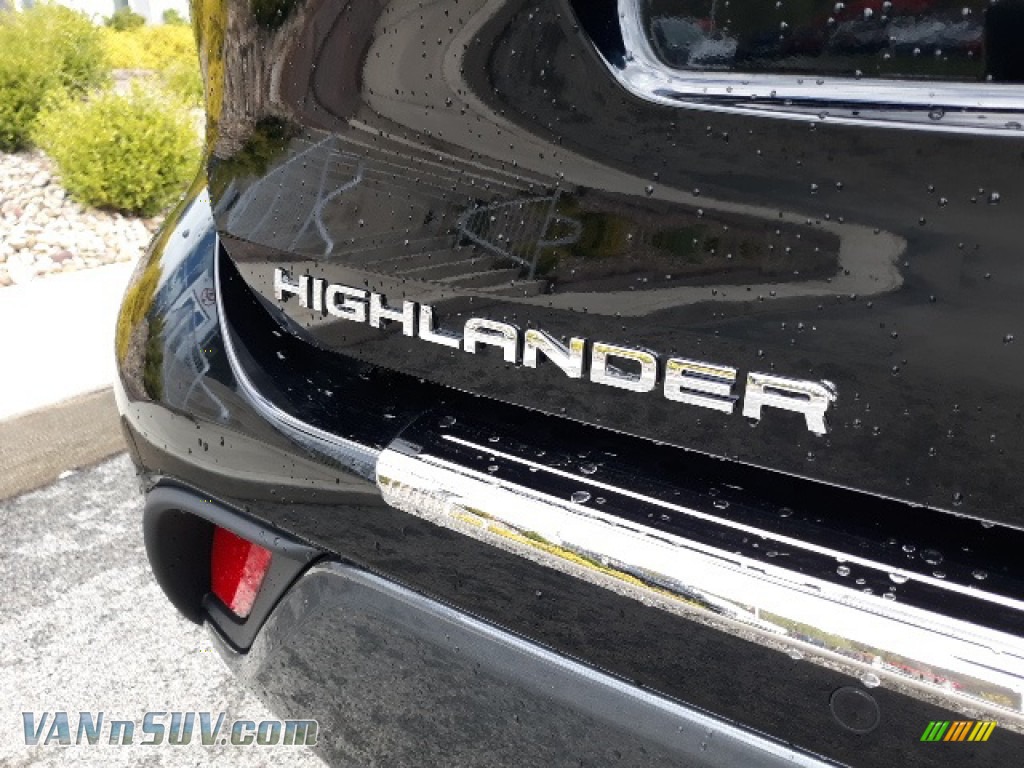 2020 Highlander Limited AWD - Midnight Black Metallic / Graphite photo #53