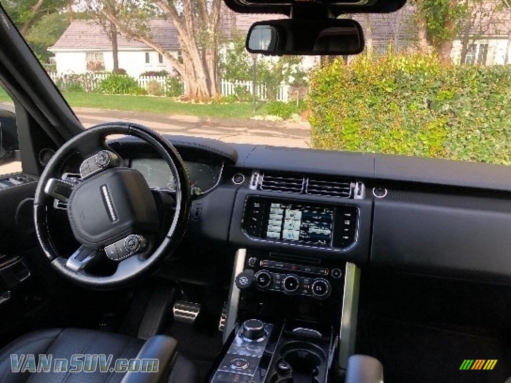 2015 Range Rover Supercharged - Barolo Black / Ebony photo #3