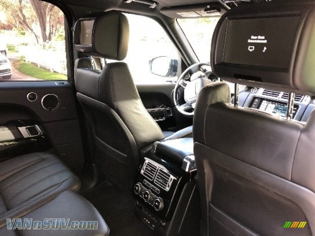 2015 Range Rover Supercharged - Barolo Black / Ebony photo #9