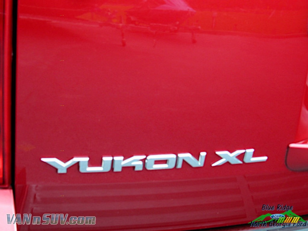 2013 Yukon XL SLT - Crystal Red Tintcoat / Light Tan photo #34