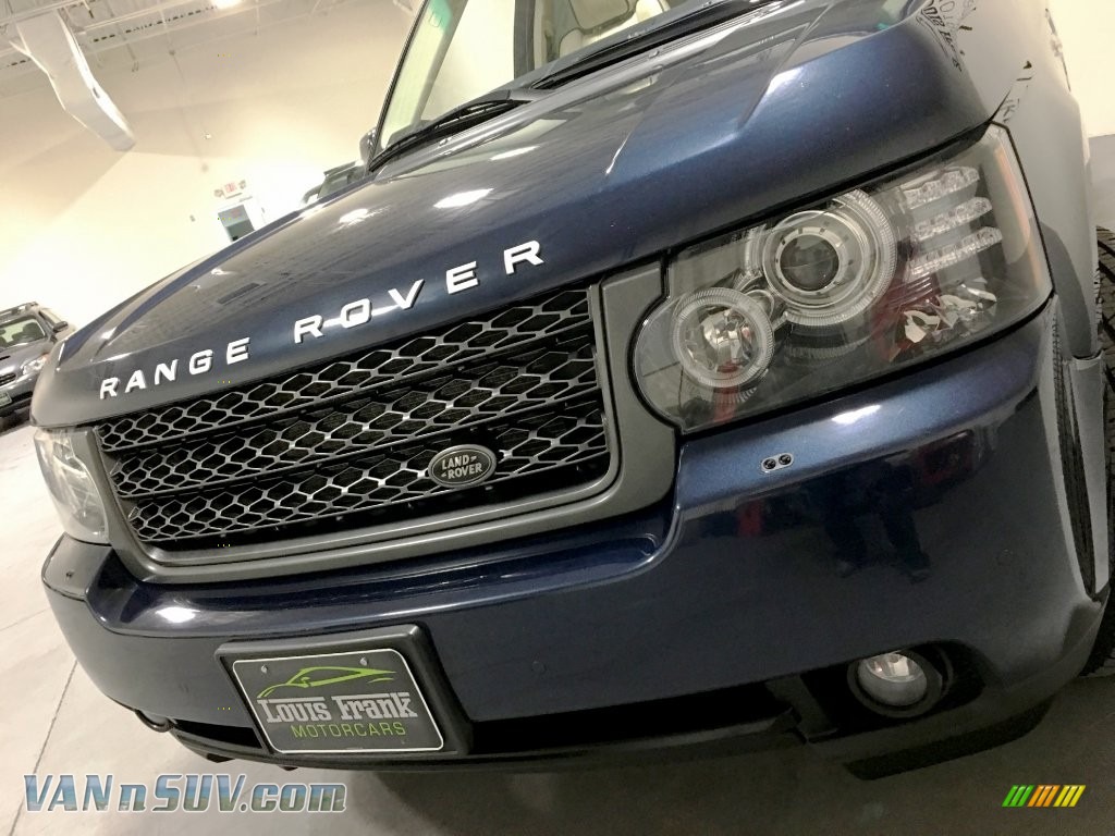2011 Range Rover HSE - Baltic Blue / Tan/Jet photo #24