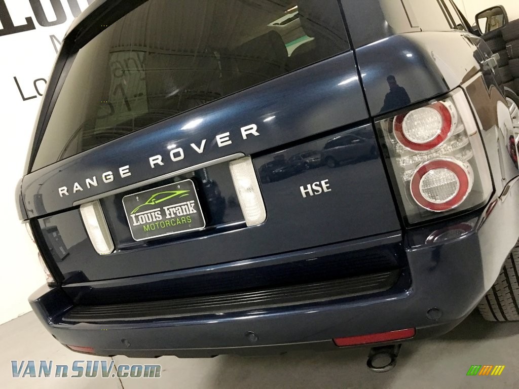 2011 Range Rover HSE - Baltic Blue / Tan/Jet photo #27