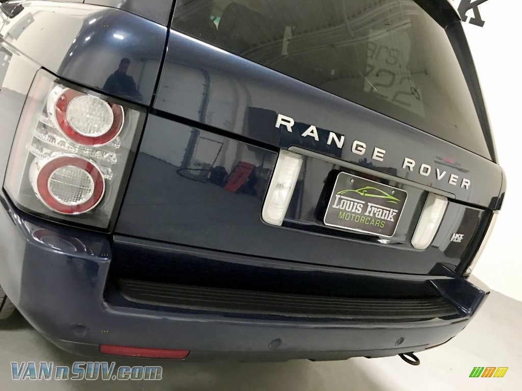 2011 Range Rover HSE - Baltic Blue / Tan/Jet photo #29