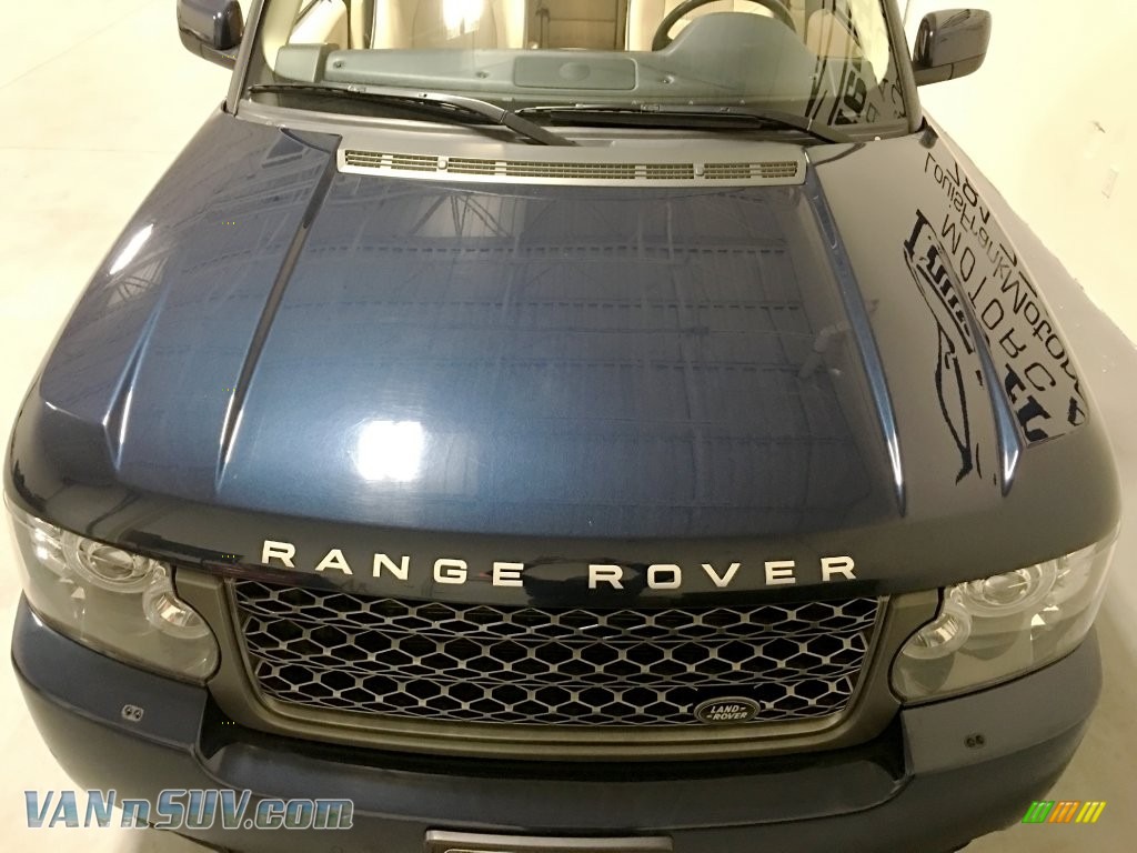 2011 Range Rover HSE - Baltic Blue / Tan/Jet photo #39
