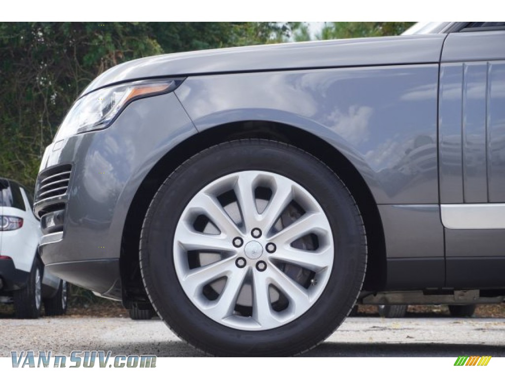 2016 Range Rover HSE - Corris Grey Metallic / Ebony photo #8