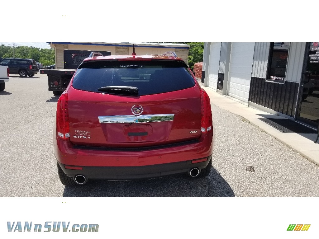 2013 SRX Performance AWD - Crystal Red Tintcoat / Shale/Brownstone photo #5