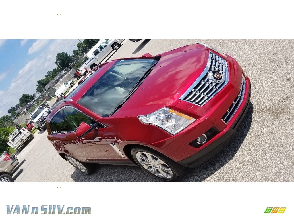 2013 SRX Performance AWD - Crystal Red Tintcoat / Shale/Brownstone photo #30