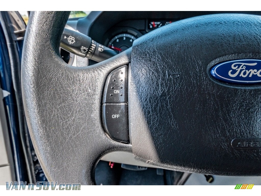 2011 E Series Van E350 XL Extended Passenger - Dark Blue Pearl Metallic / Medium Flint photo #35