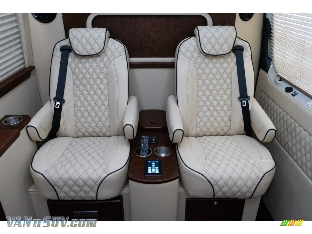 2019 Sprinter 3500XD Passenger Conversion - Arctic White / Tan photo #5