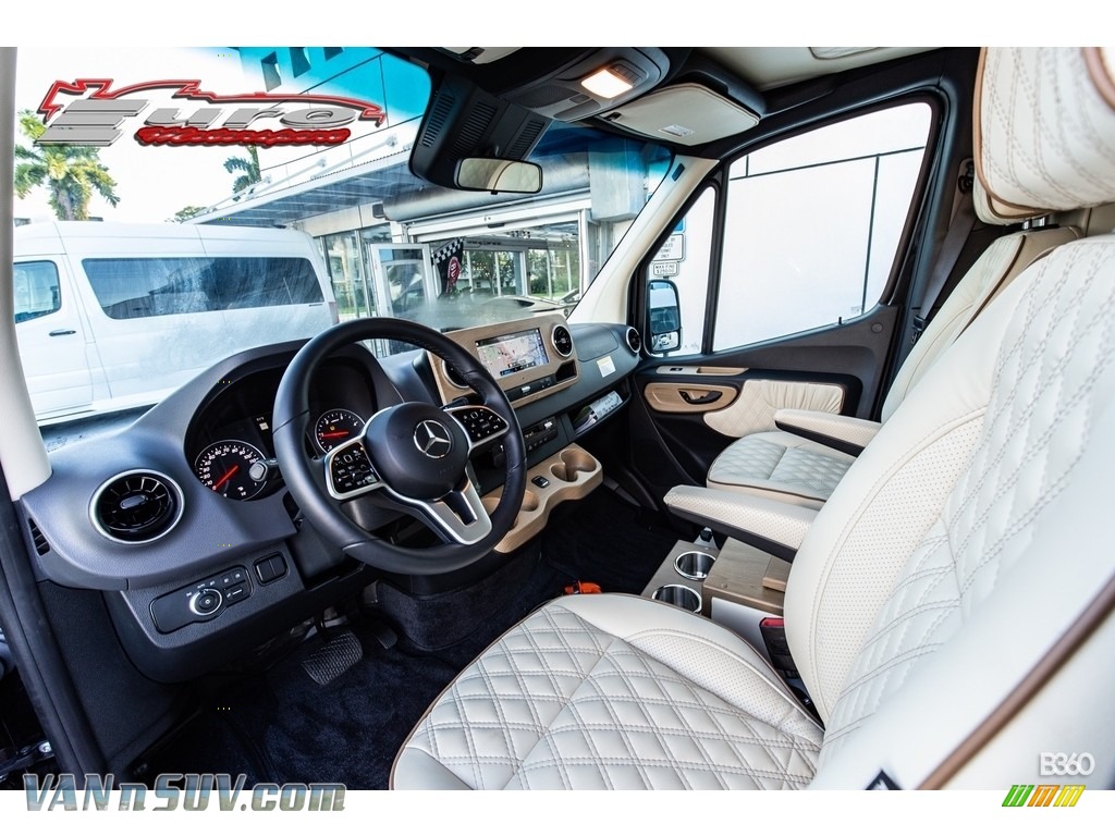 2020 Sprinter 3500 Passenger Van Conversion - Black Blue / Beige photo #15