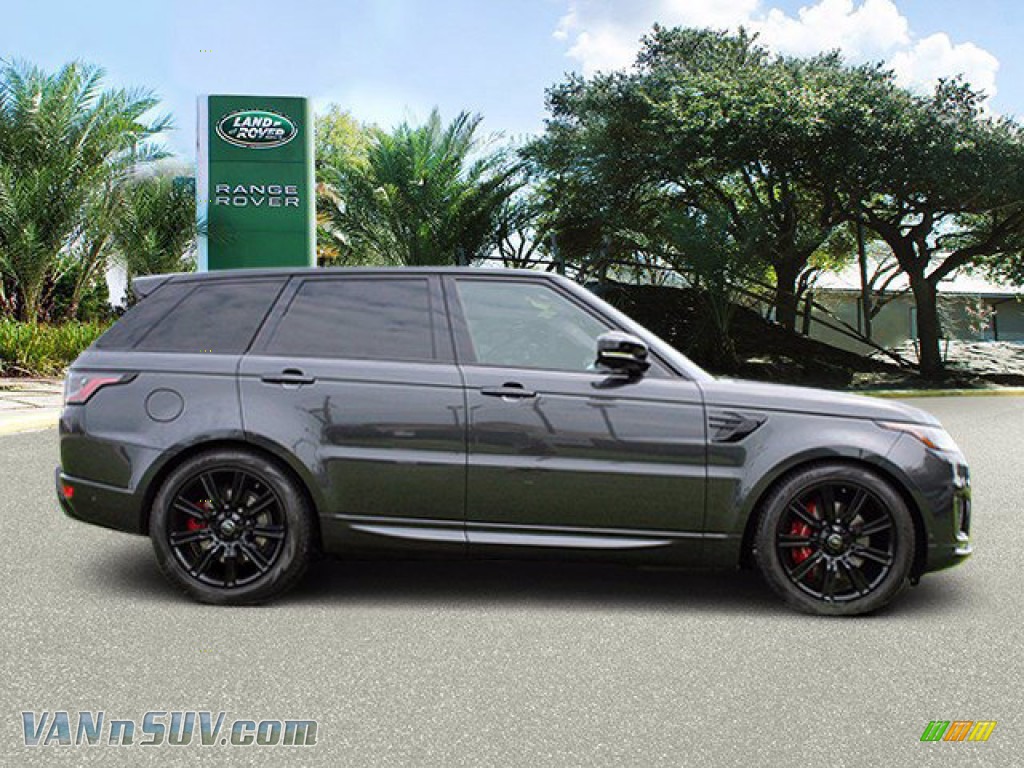 2020 Range Rover Sport HST - Carpathian Gray Premium Metallic / Ivory/Ebony photo #7