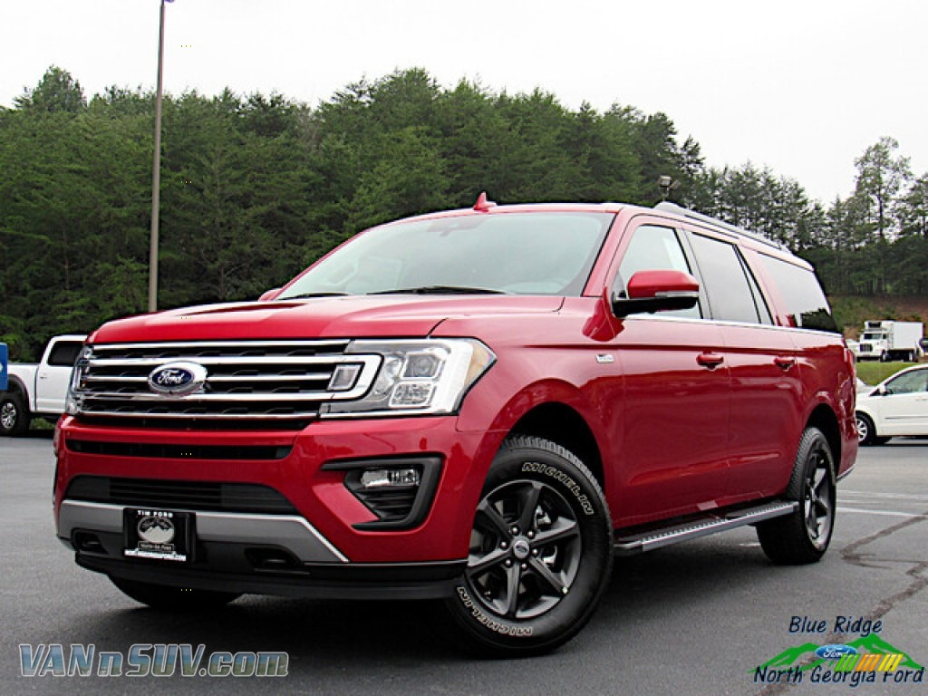 Rapid Red / Medium Stone Ford Expedition XLT Max 4x4