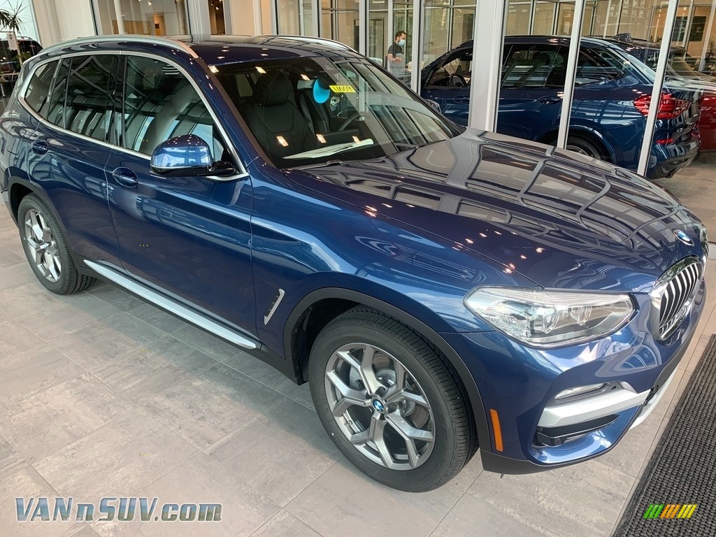 2021 BMW X3 xDrive30i in Phytonic Blue Metallic photo 5 E32661