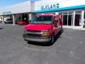Chevrolet Express 2500 Cargo Extended WT Red Hot photo #3