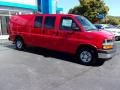 Chevrolet Express 2500 Cargo Extended WT Red Hot photo #17