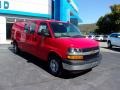 Chevrolet Express 2500 Cargo Extended WT Red Hot photo #19