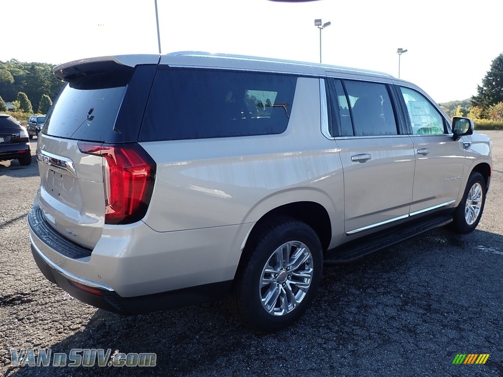 2021 Gmc Yukon Xl Slt 4wd In Pearl Beige Metallic Photo 5 157399