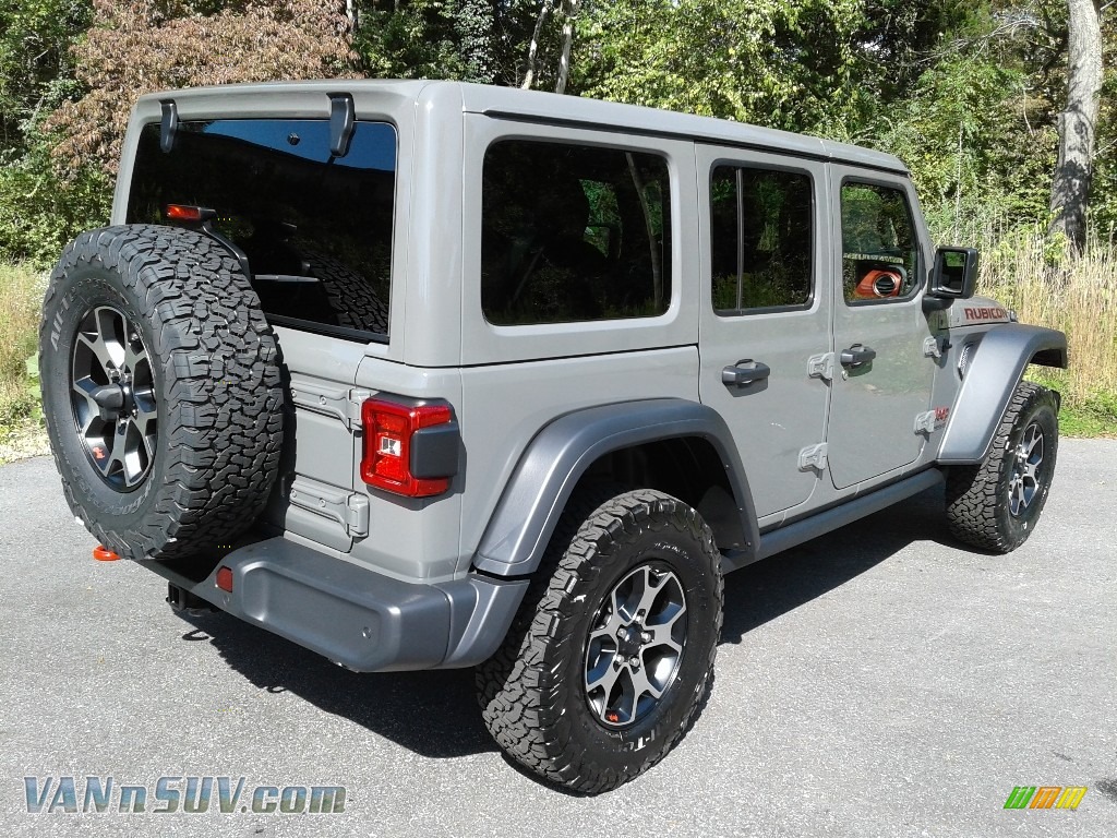 2021 Jeep Wrangler Unlimited Rubicon 4x4 In Sting Gray Photo 6 528081 Vans