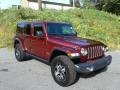 Jeep Wrangler Unlimited Rubicon 4x4 Snazzberry Pearl photo #4